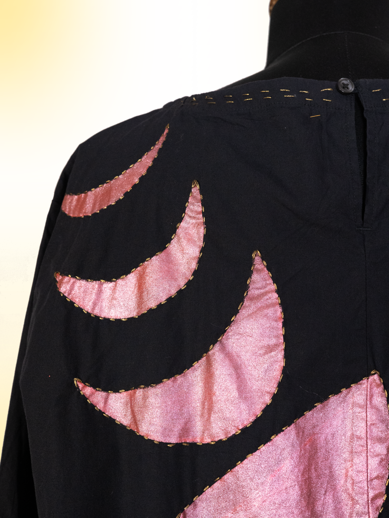 The Exotic Bohos Handcrafted Top Top with Hand Painting, Hand Embroidery & Beads