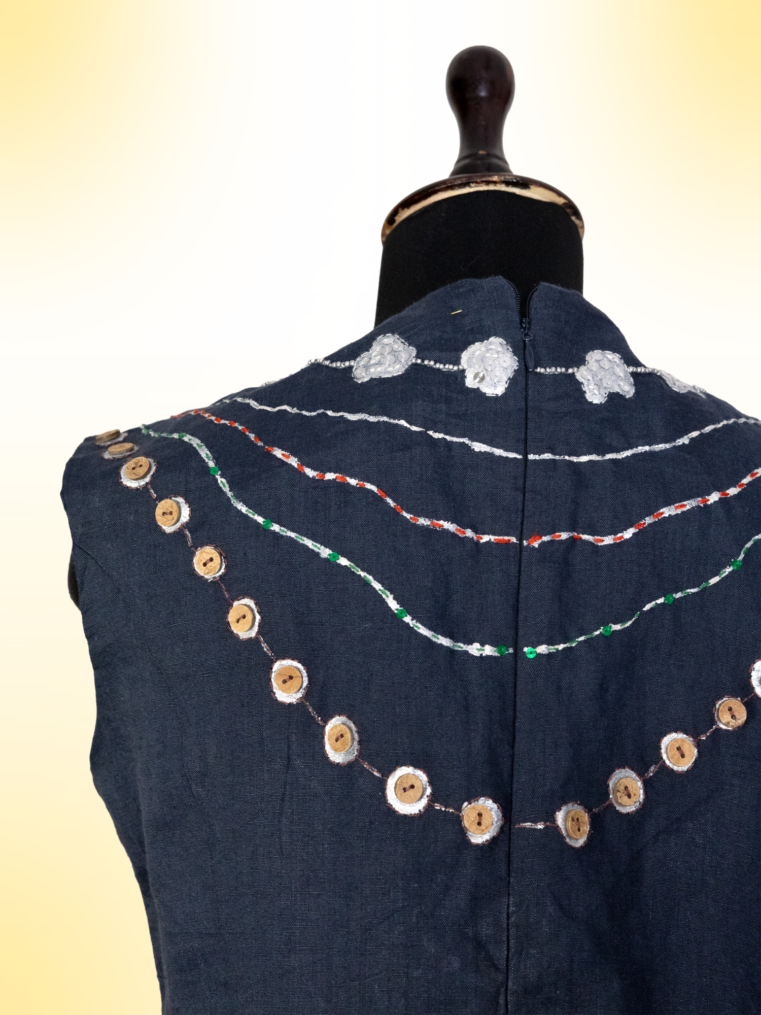 Exotic Bohos Handcrafted Linen Top