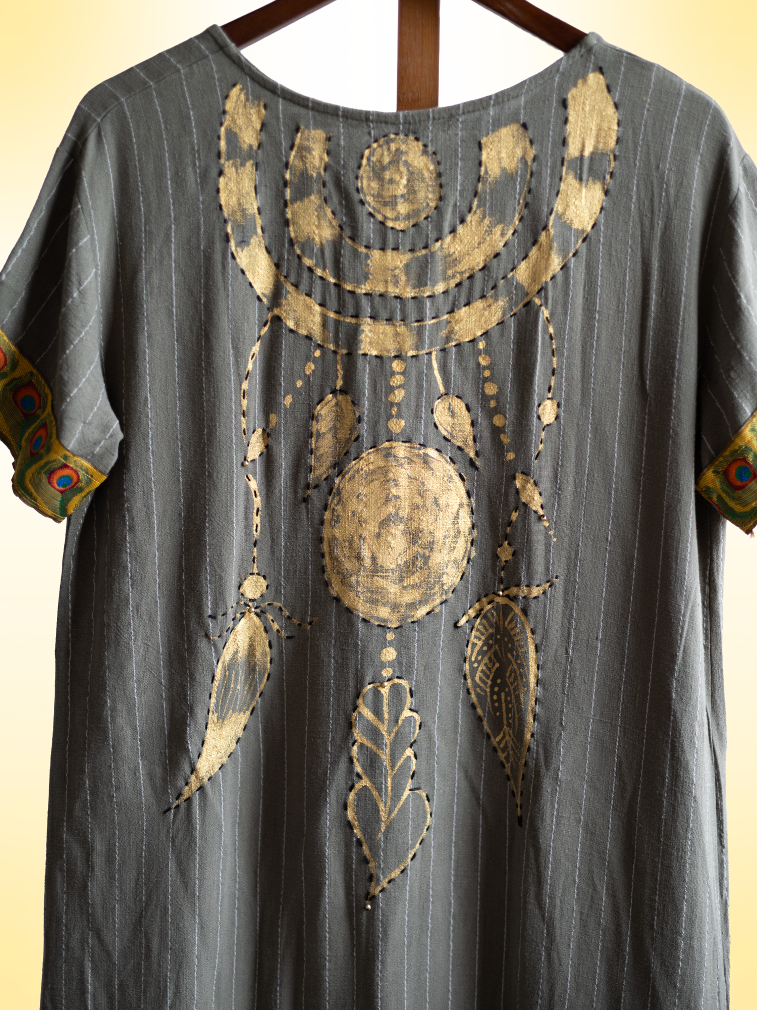 Exotic Bohos Handcrafted Cotton Dress