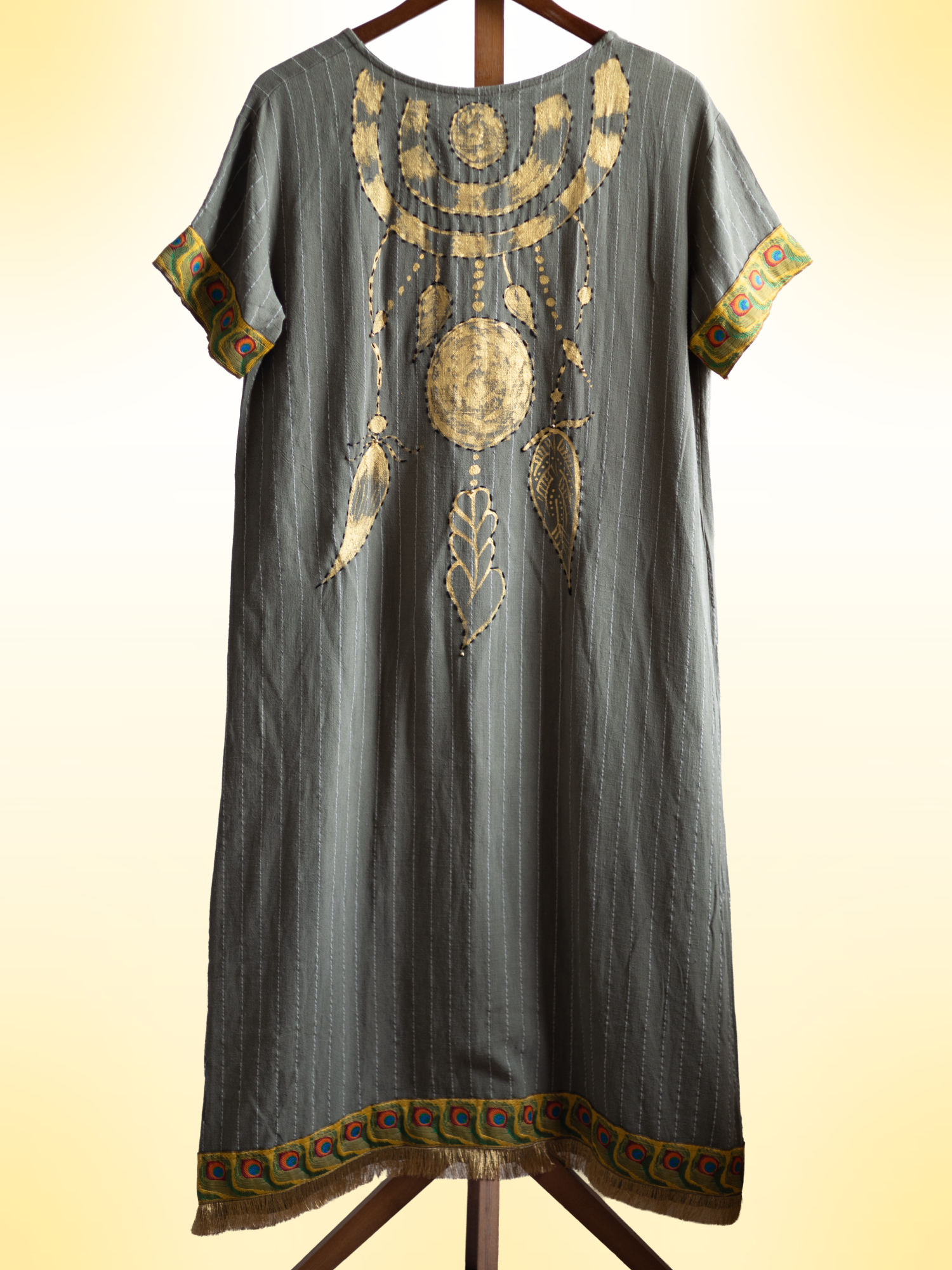 Exotic Bohos Handcrafted Cotton Dress