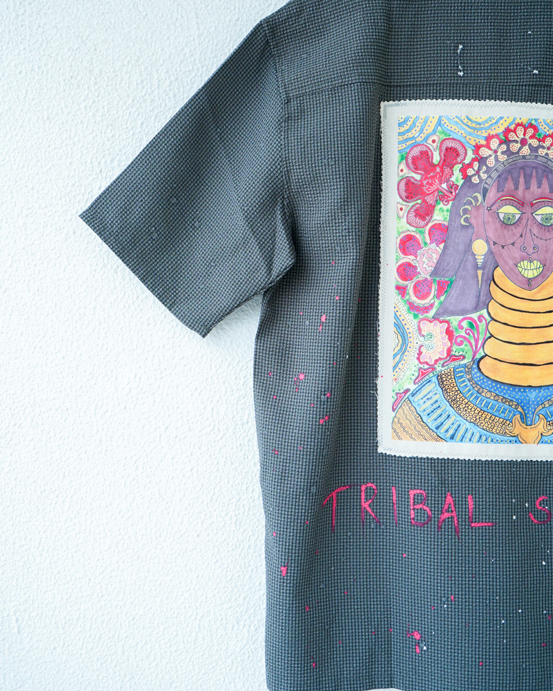 The Rings of Kayan Top – Printed Cotton Blend Top