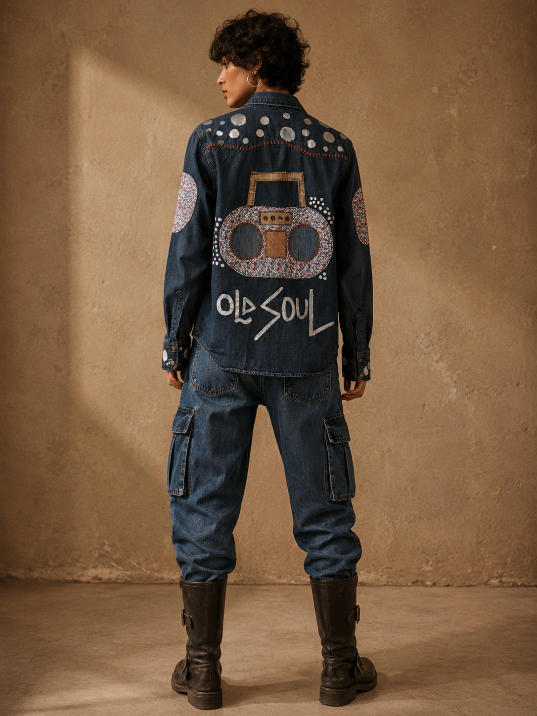 The Radio Reverie Denim Shirt – Handcrafted Denim Shirt