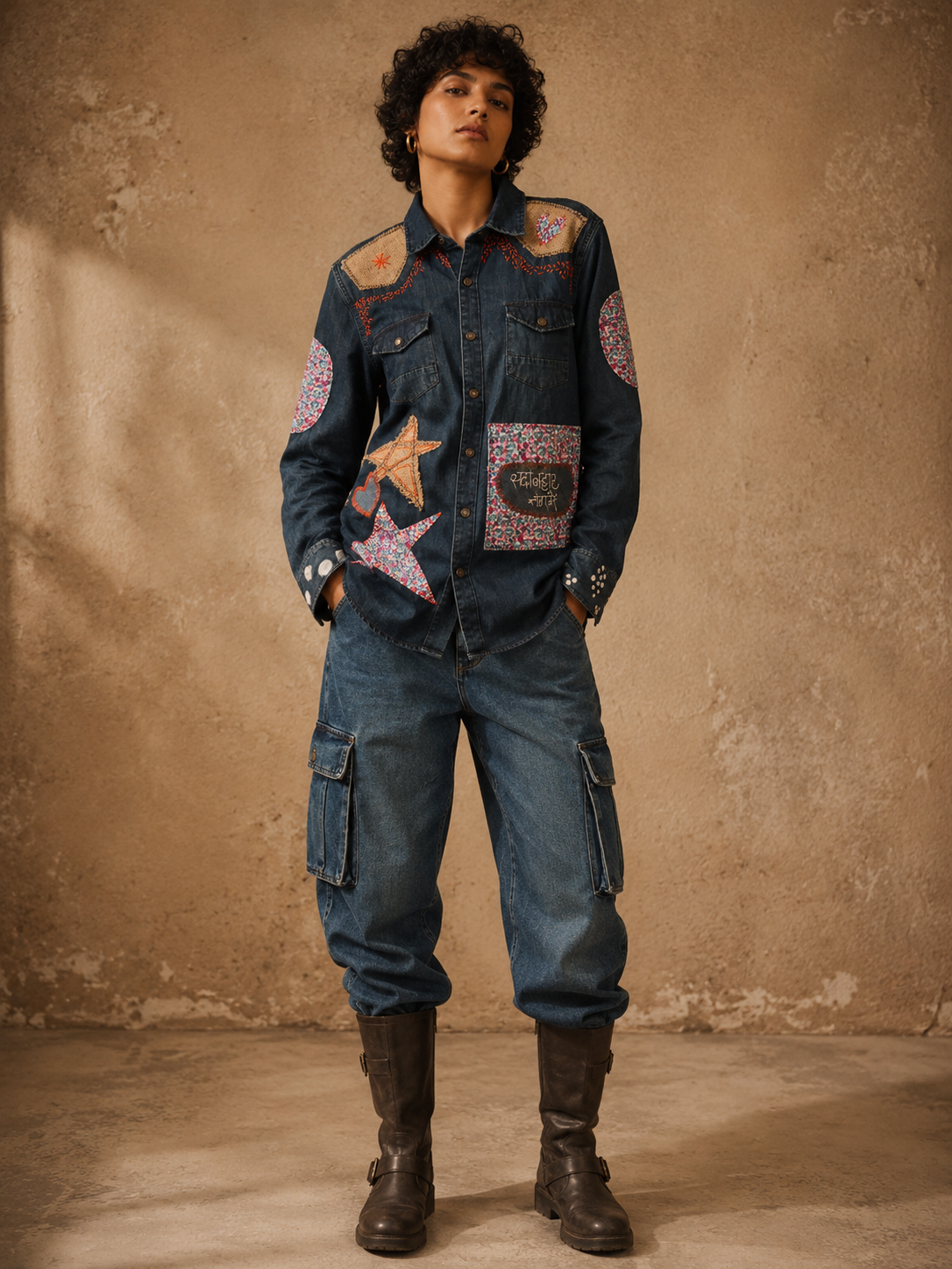 The Radio Reverie Denim Shirt – Handcrafted Denim Shirt