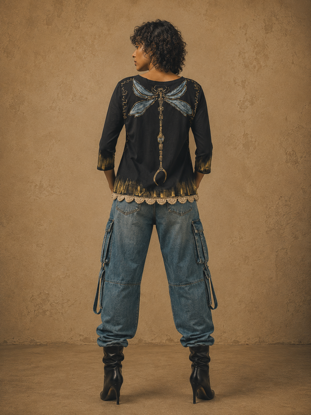 The Wild Wings Top – Handcrafted Cotton Top