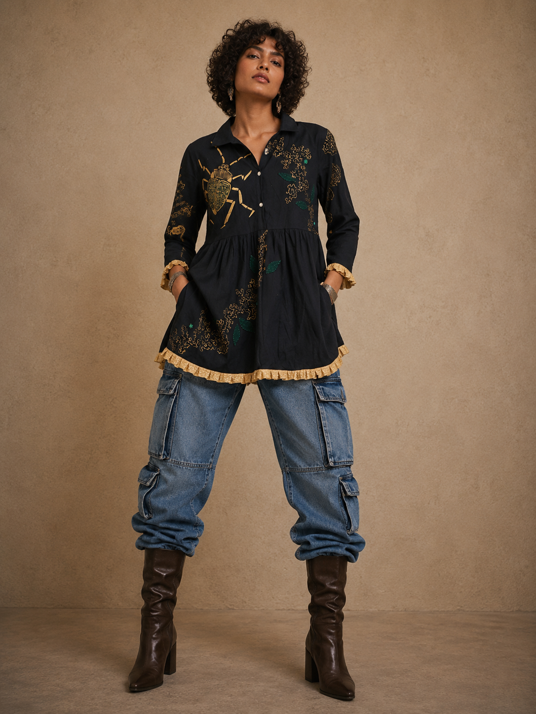 The Little Wild Top – Handcrafted Cotton Top