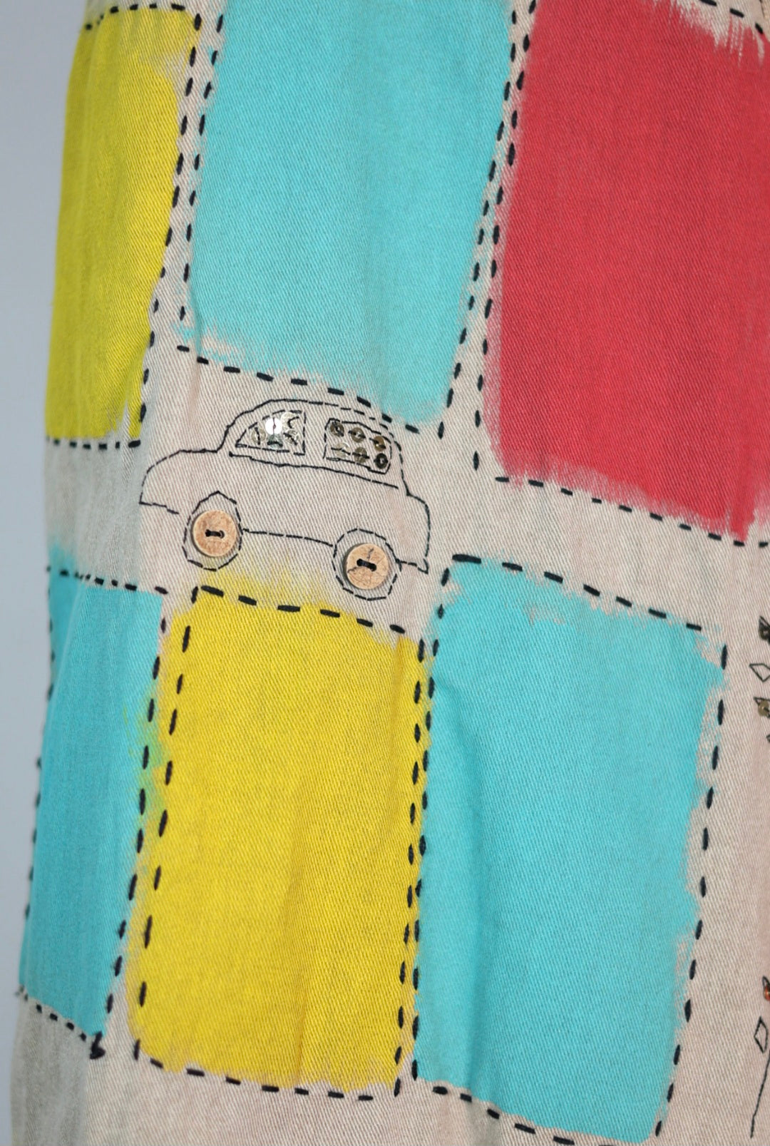 The Retro Doodles Handcrafted Cotton Trouser