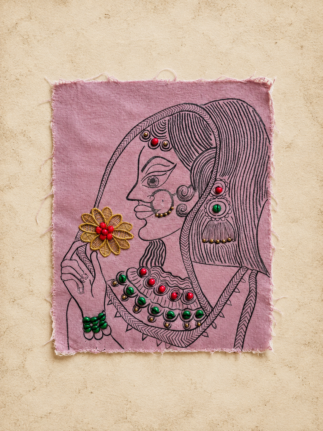The Khamma Ghani Handcrafted Canvas