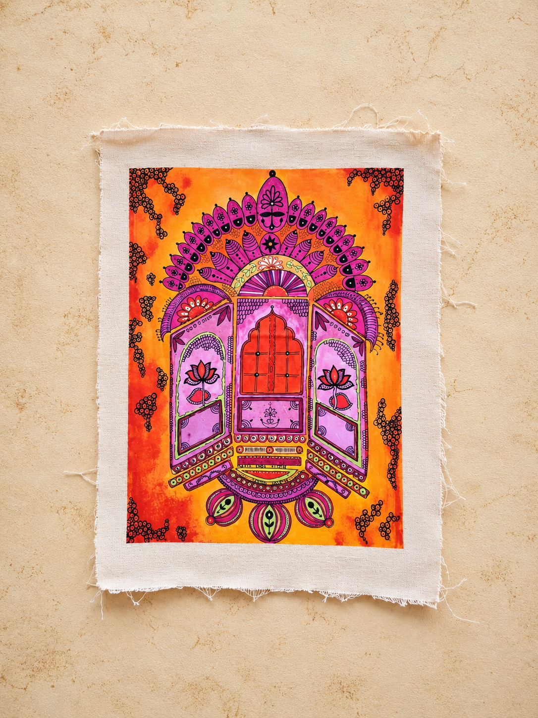 The Khamma Ghani Handcrafted Canvas