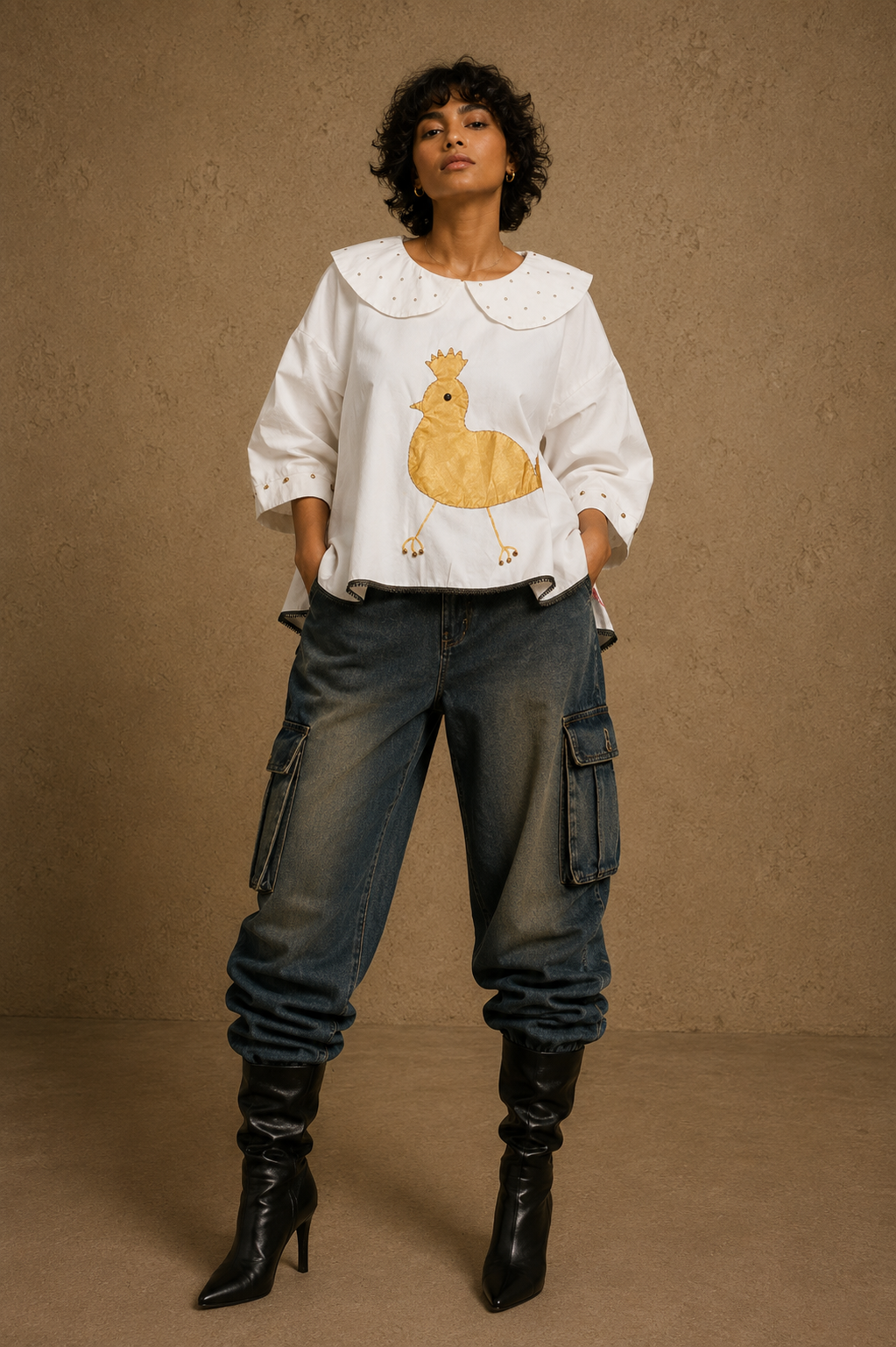 The Flora & Fauna Handcrafted Cotton Top