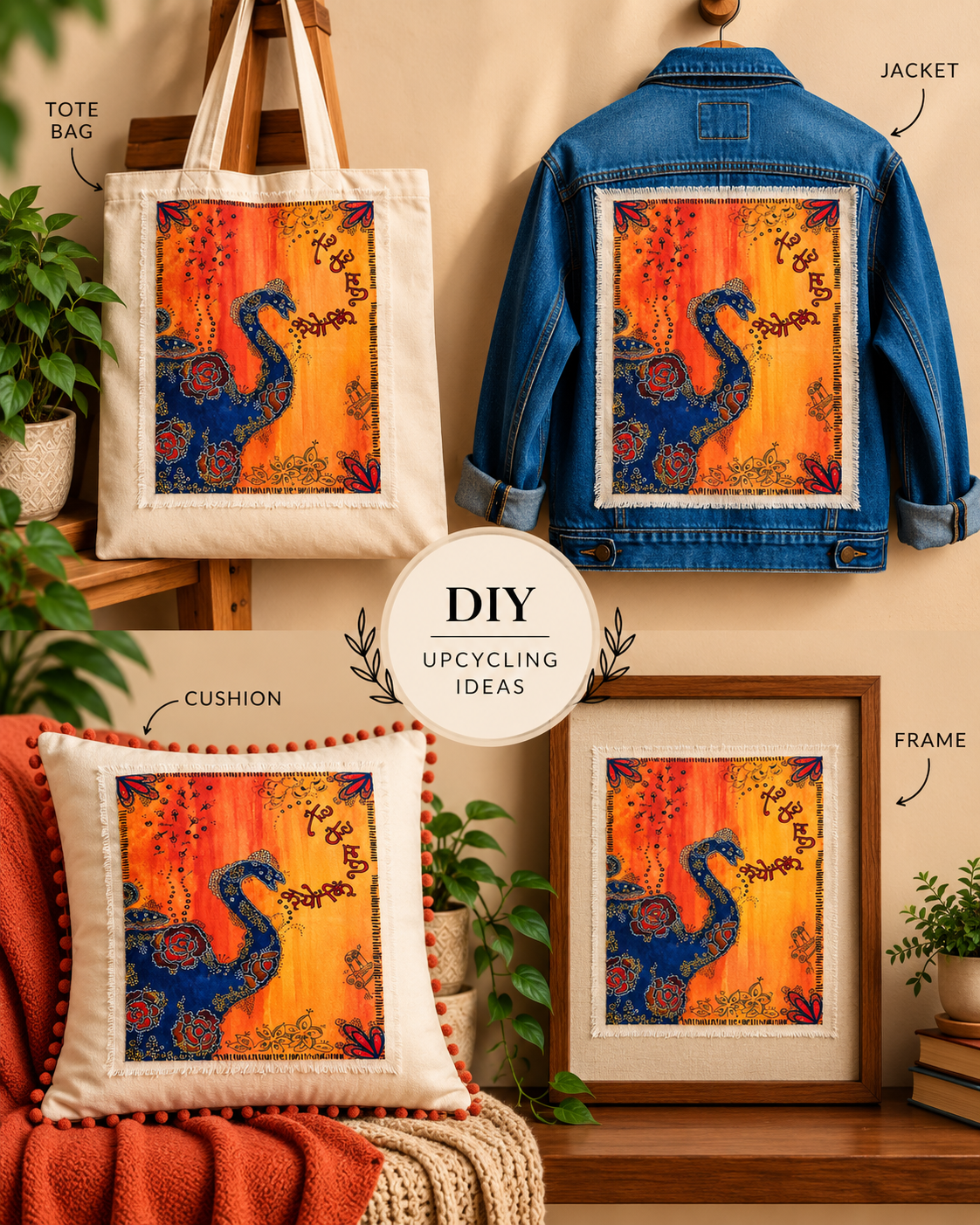 The Caffeine Evenings Handcrafted Canvas