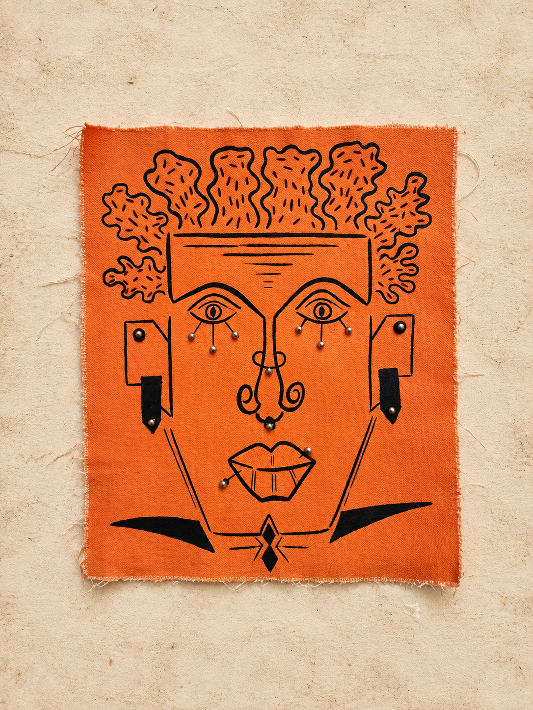 The Charismatic Tribes Handcrafted Canvas