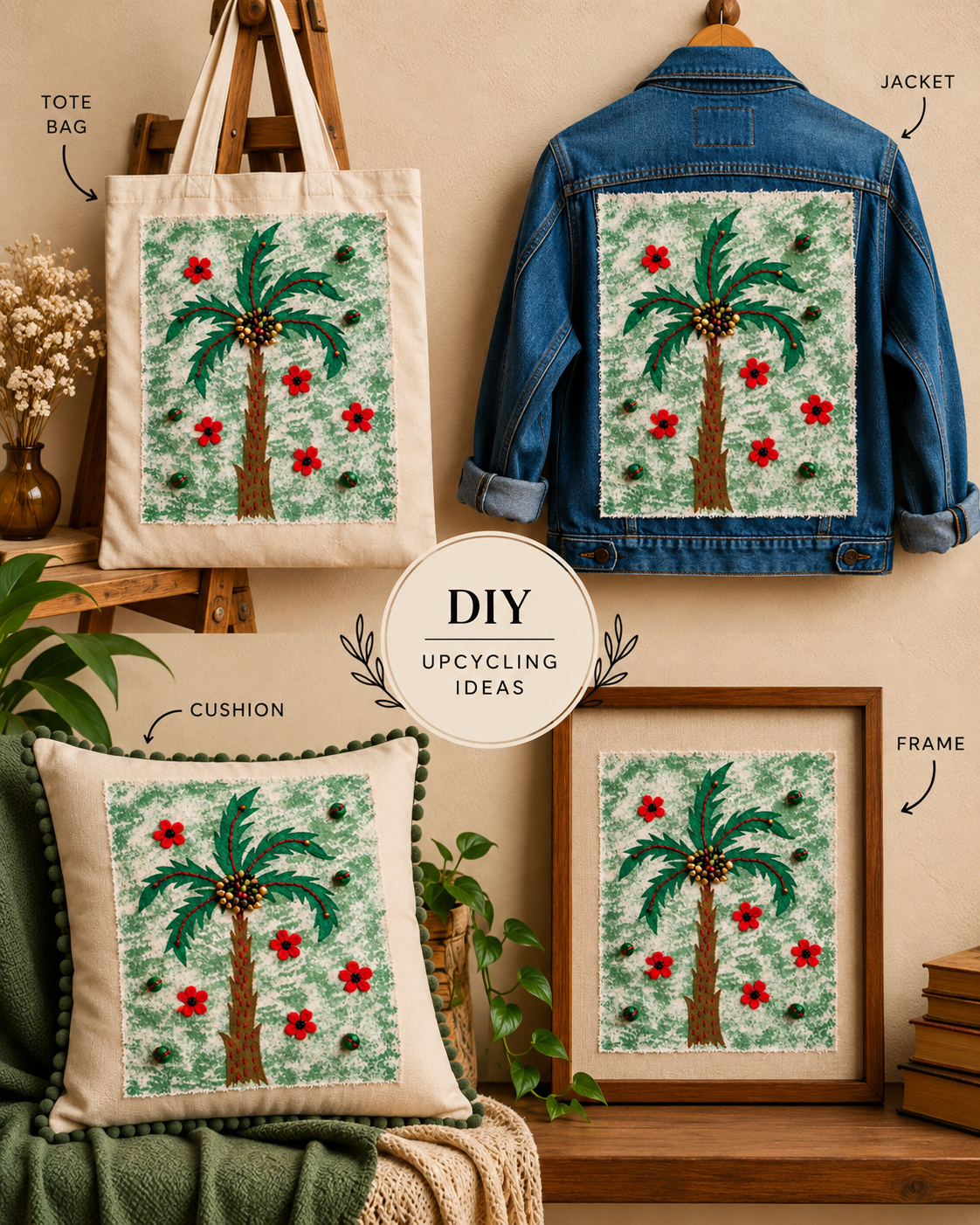 The Flora & Fauna Handcrafted Canvas