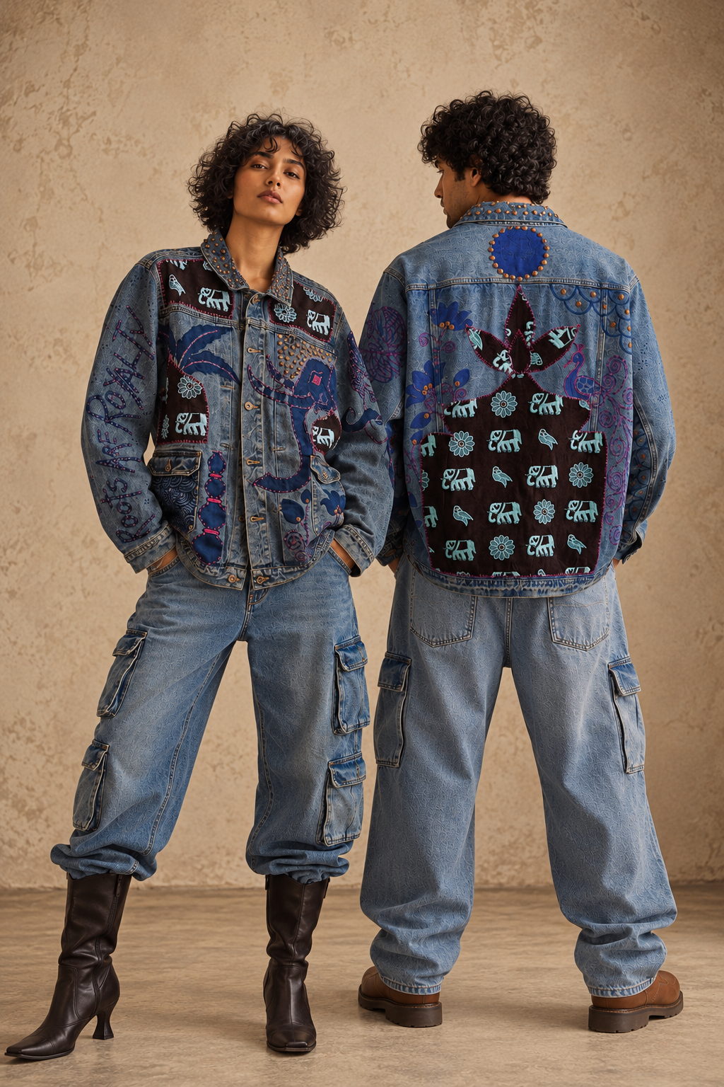 Premium Range Royal Jacket – Handcrafted Denim Jacket