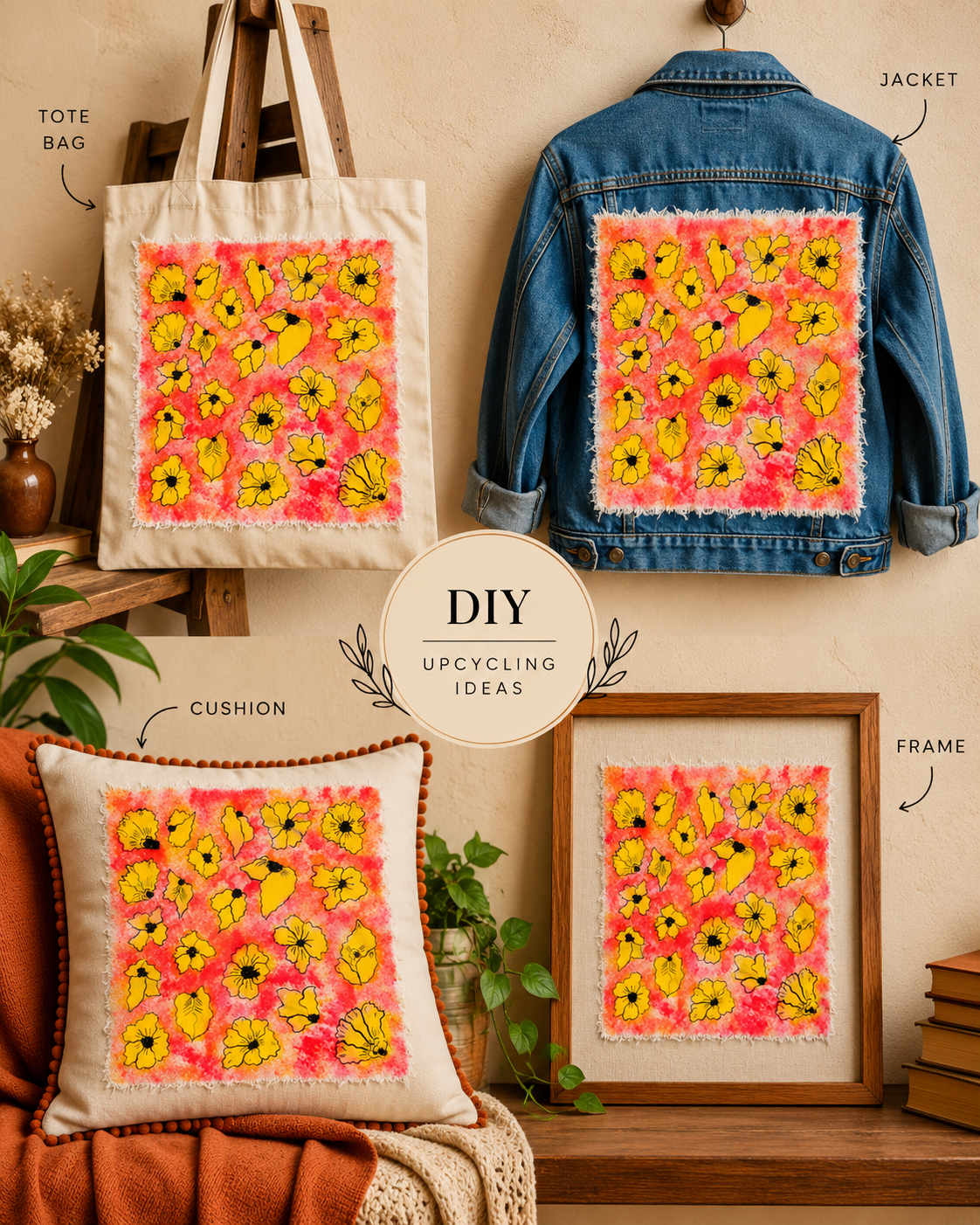 The Blossom Handcrafted Canvas