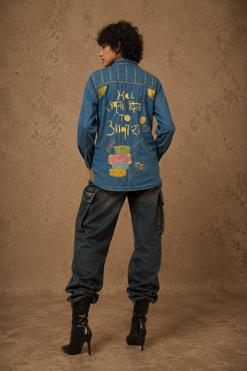 The Wandersoul Handcrafted Denim Shirt
