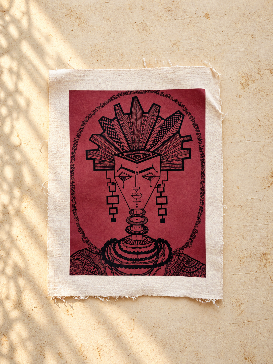 The Charismatic Tribes Handcrafted Canvas