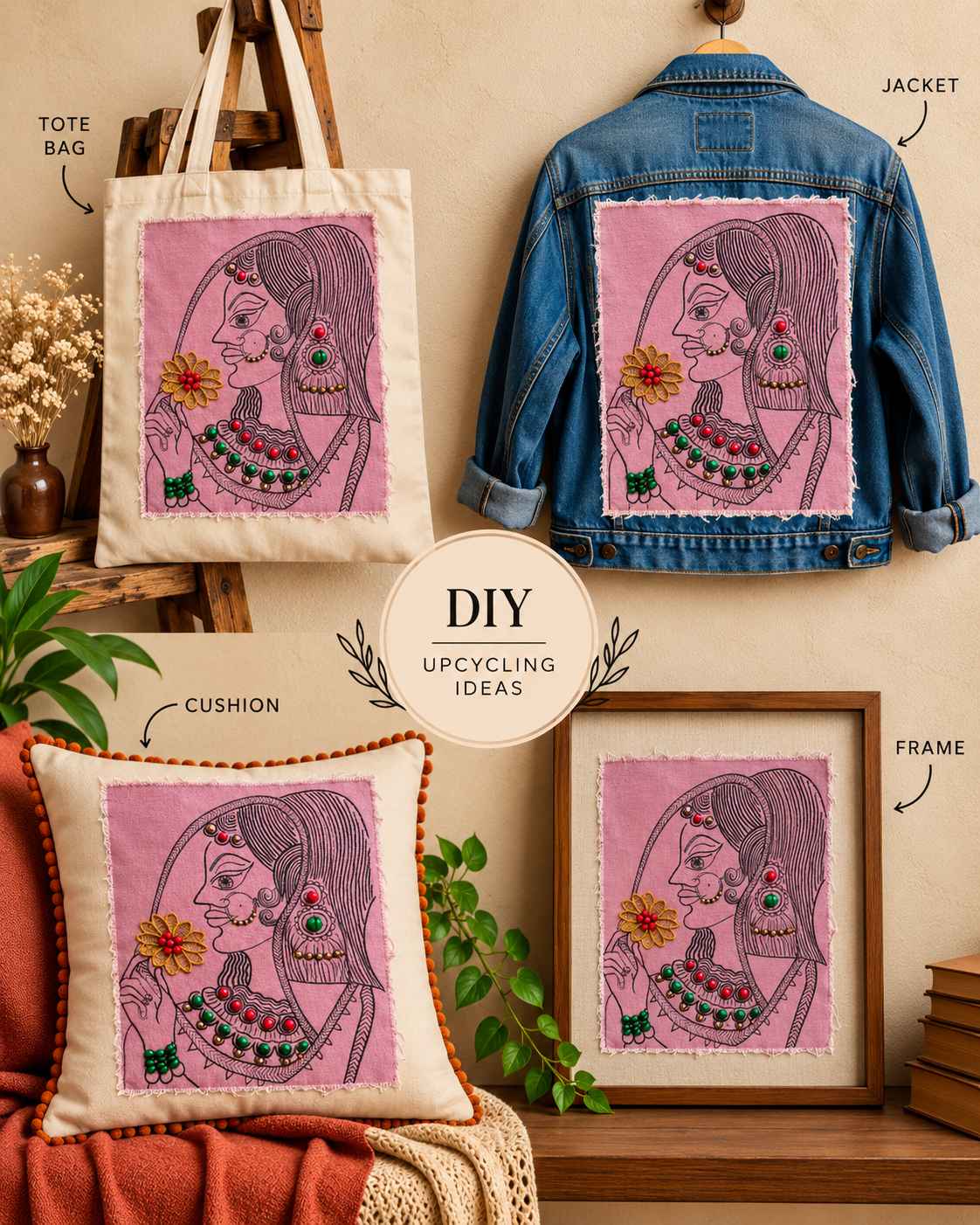 The Khamma Ghani Handcrafted Canvas