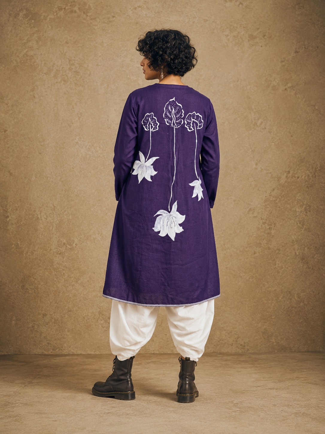 The Blossom Handcrafted Linen Dress