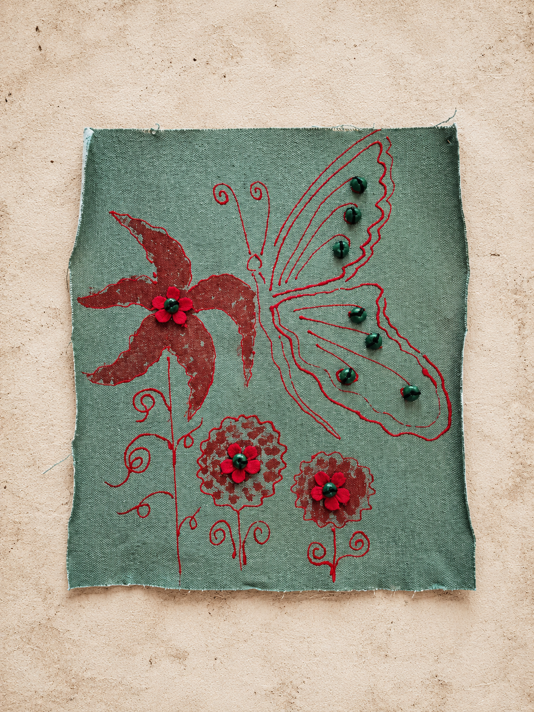 The Flora & Fauna Handcrafted Canvas
