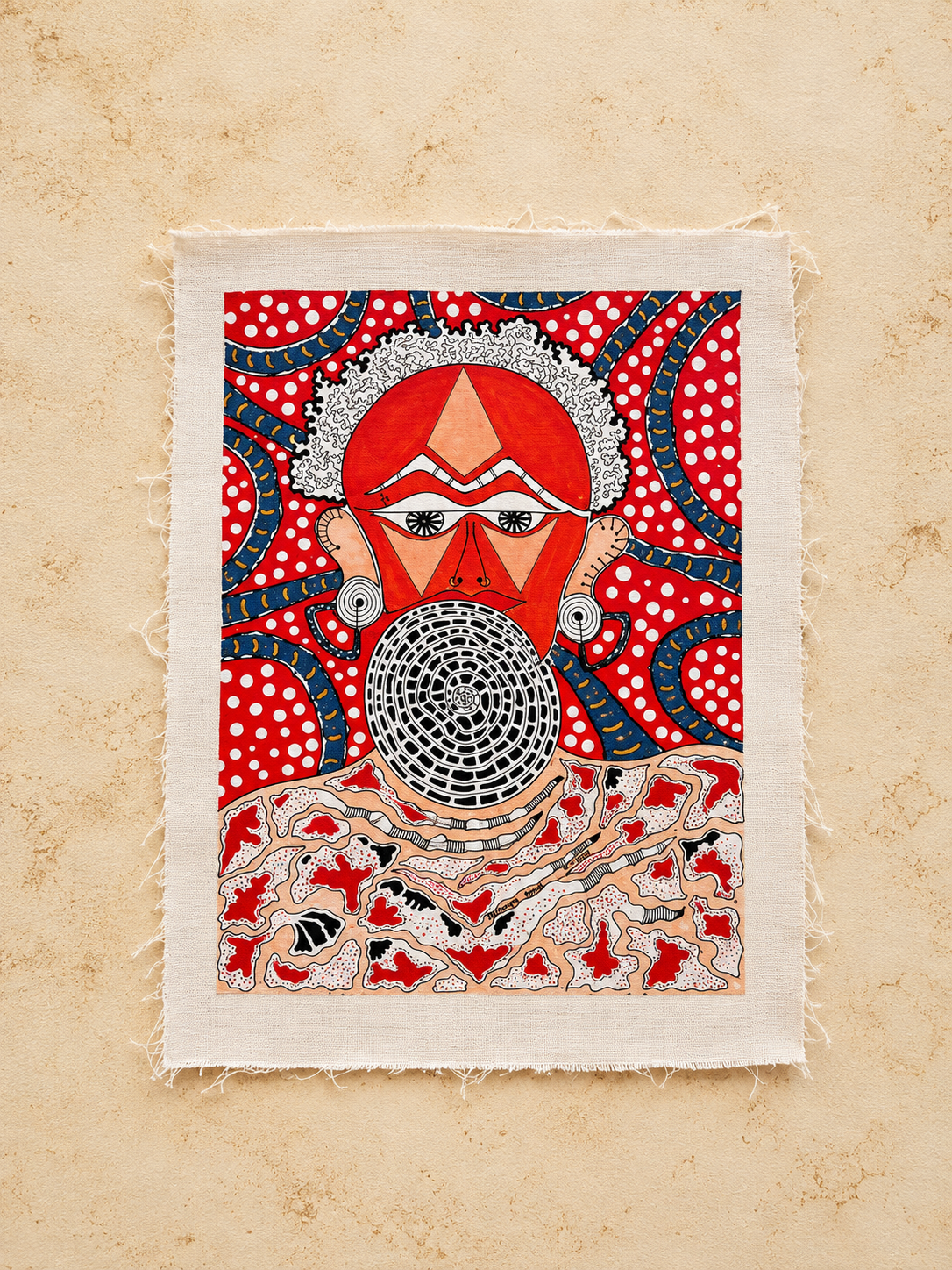 The Charismatic Tribes Handcrafted Canvas