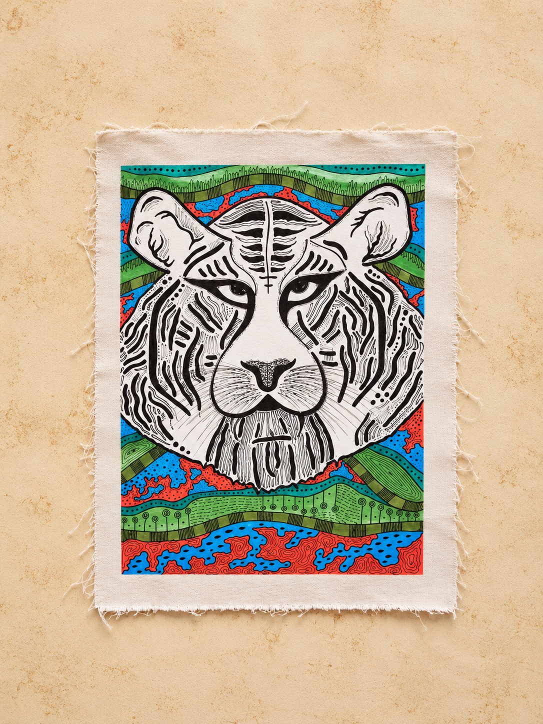 The Flora & Fauna Handcrafted Canvas