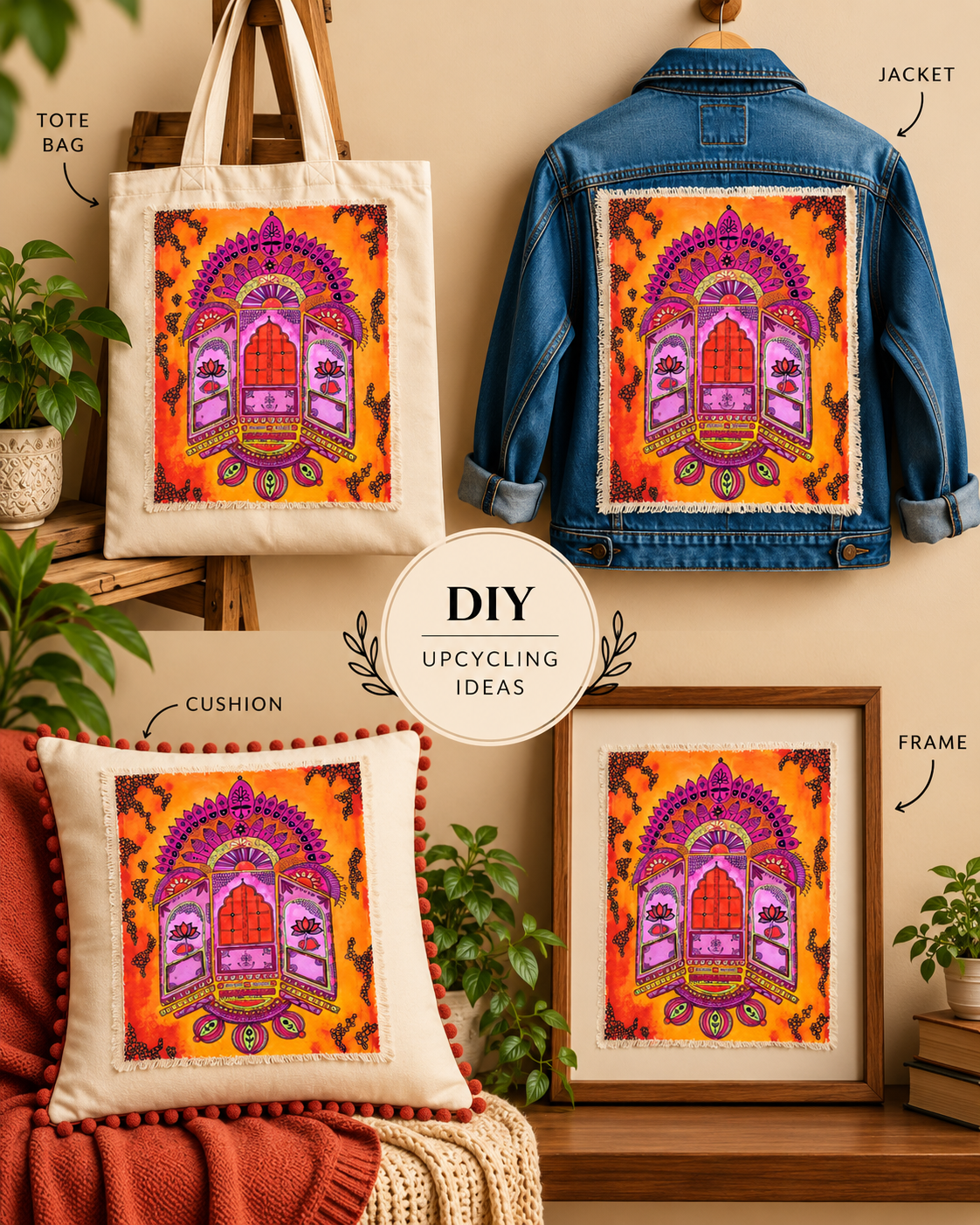 The Khamma Ghani Handcrafted Canvas