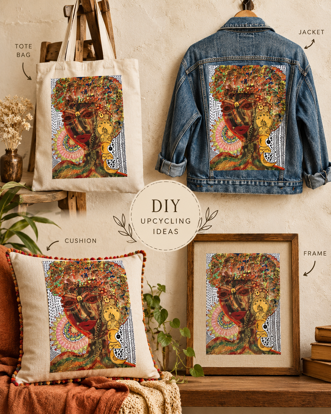 The Exotic Bohos Handcrafted Canvas