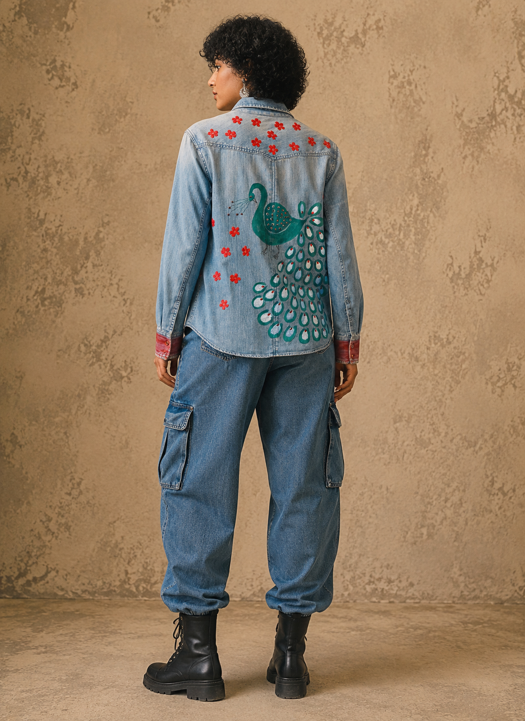 The Khamma Ghani Handcrafted Cotton Shirt