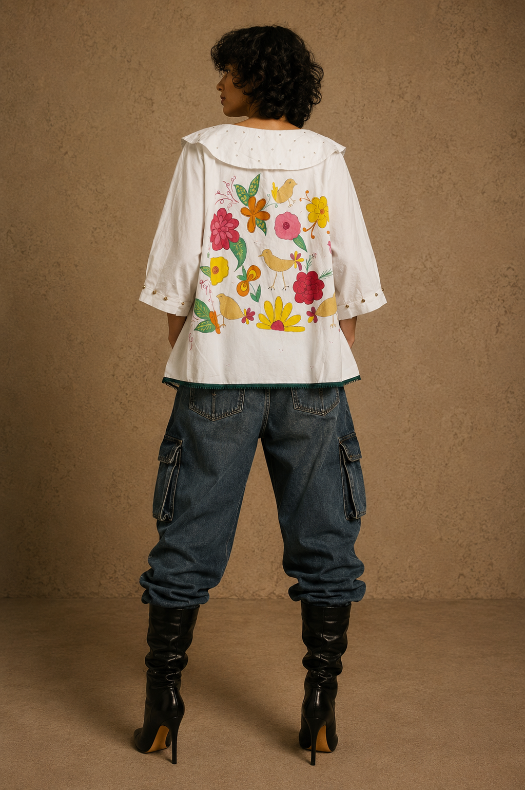 The Flora & Fauna Handcrafted Cotton Top