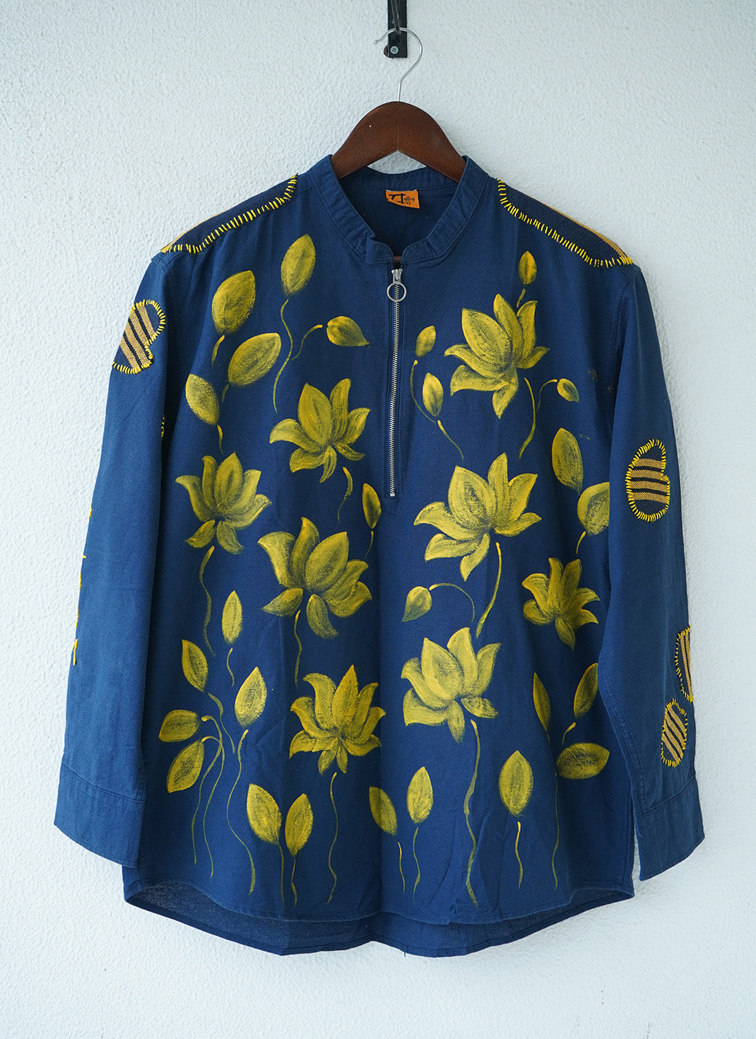 The Bloom Lotus Short Kurta/Top – Handcrafted Cotton Kurta/Top