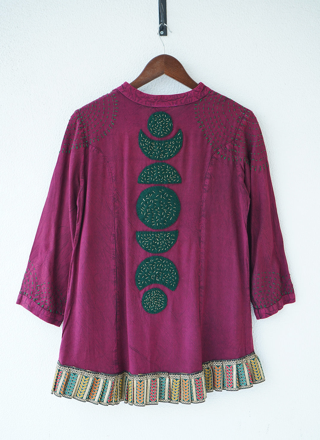 Luna Boho Kurti Top – Handcrafted Cotton Kurti Top