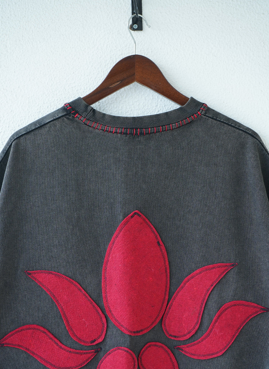 The Lotus Bloom T-shirt Dress – Handcrafted Cotton T-Shirt Dress