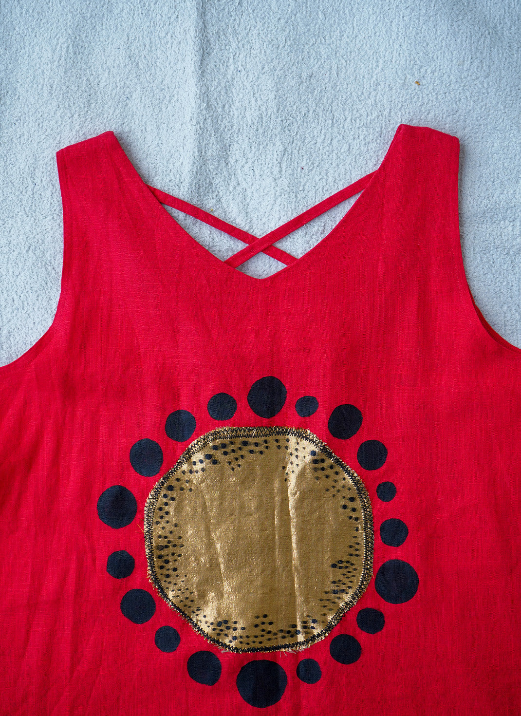Luna Spirit Top – Handcrafted Cotton Top