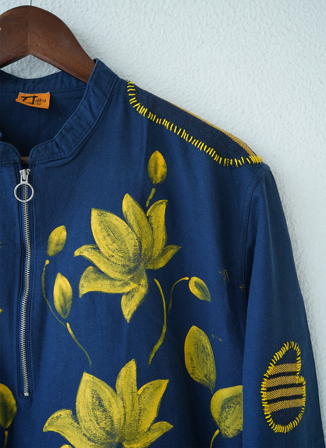 The Bloom Lotus Short Kurta/Top – Handcrafted Cotton Kurta/Top