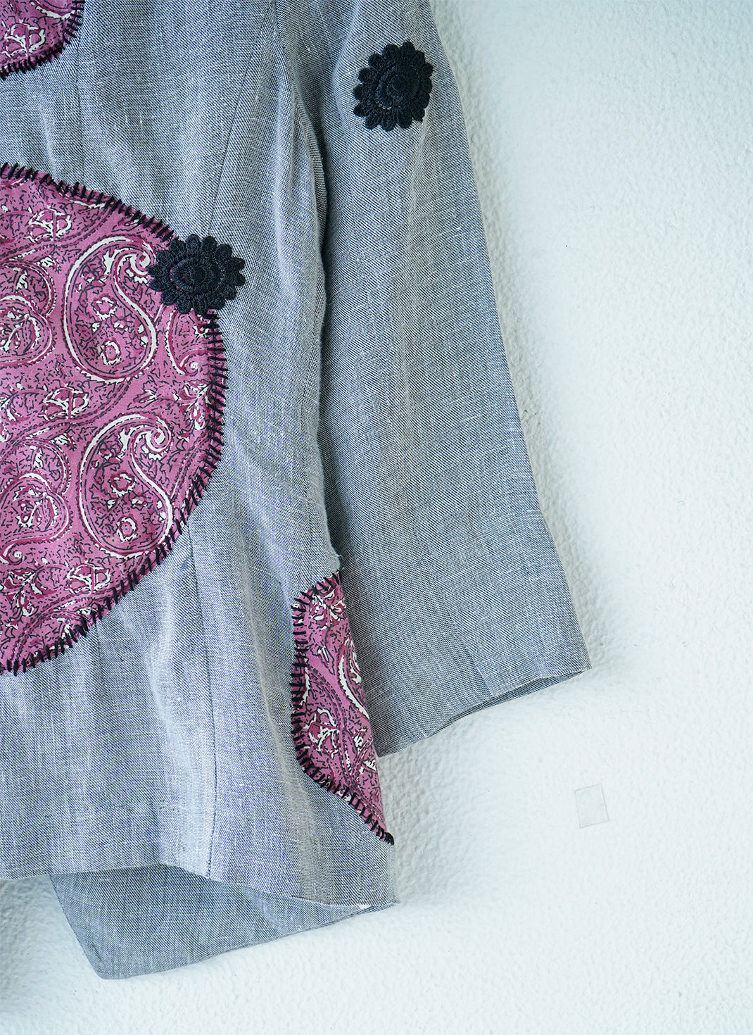 Boho Spirit Blazer – Handcrafted Cotton Blazer