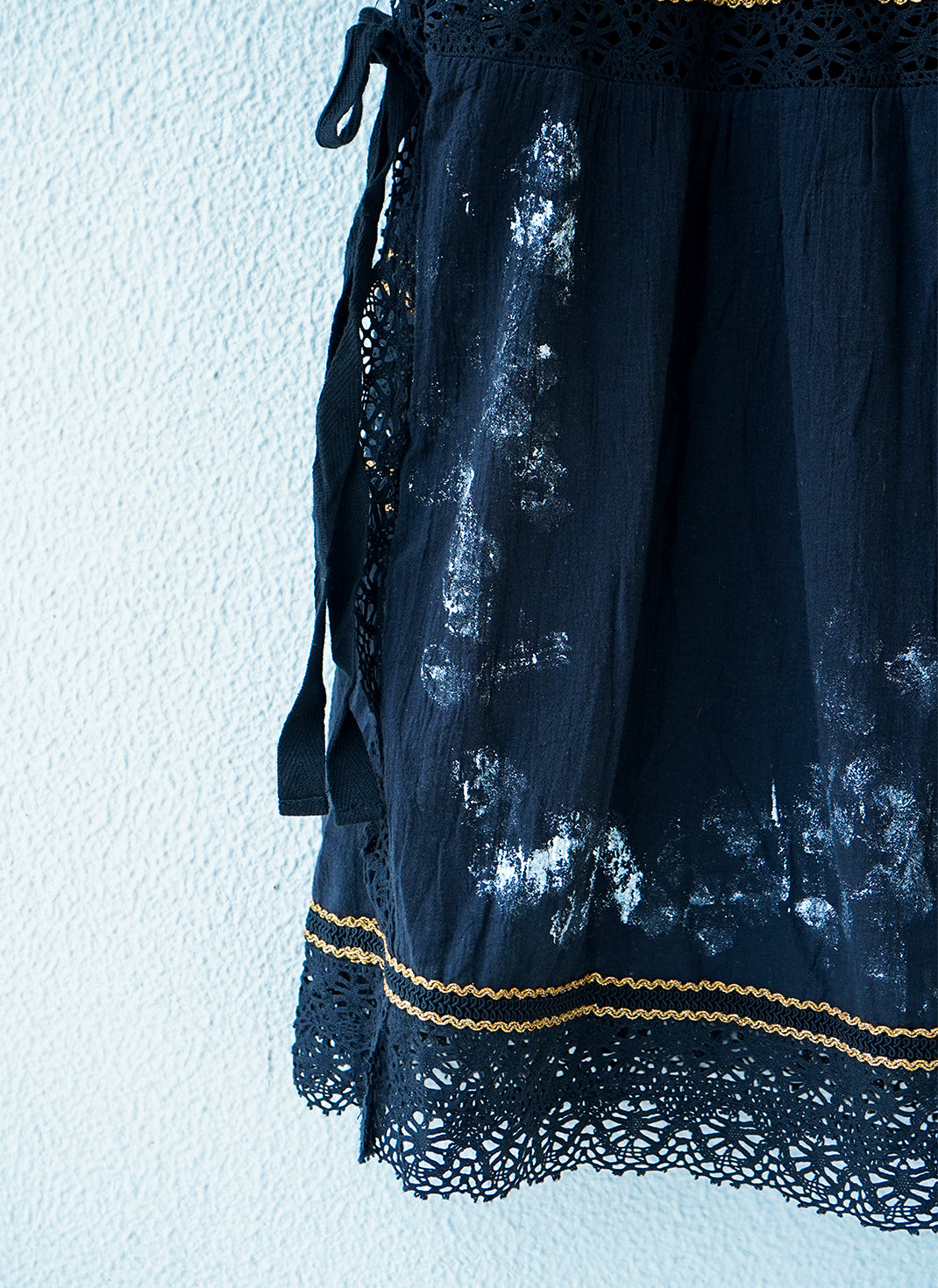 Boho Spirit Short Dress – Handcrafted Cotton Dress