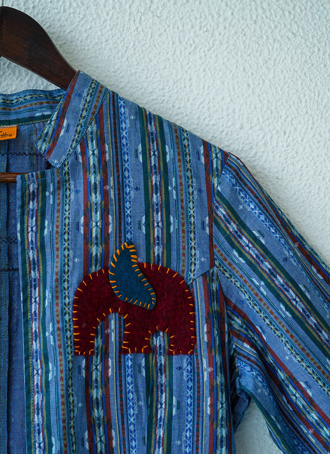 The Khamma Gaj Open Jacket – Handcrafted Cotton Open Jacket