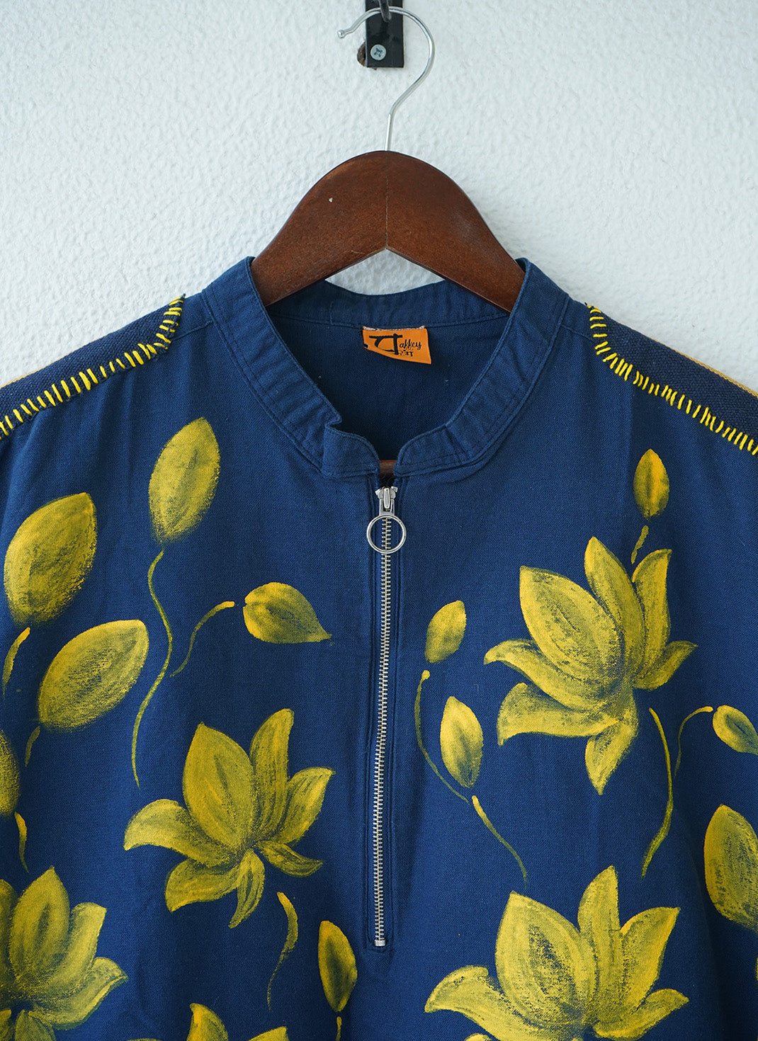 The Bloom Lotus Short Kurta/Top – Handcrafted Cotton Kurta/Top